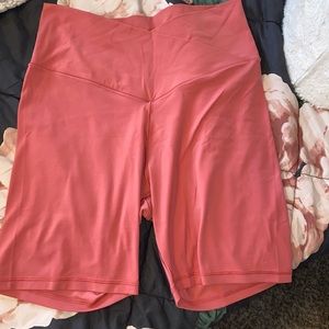 Aerie crossover bike shorts